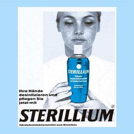 In 1965, the first Sterillium® batch left Bacillolfabrik Dr. Bode & Co
