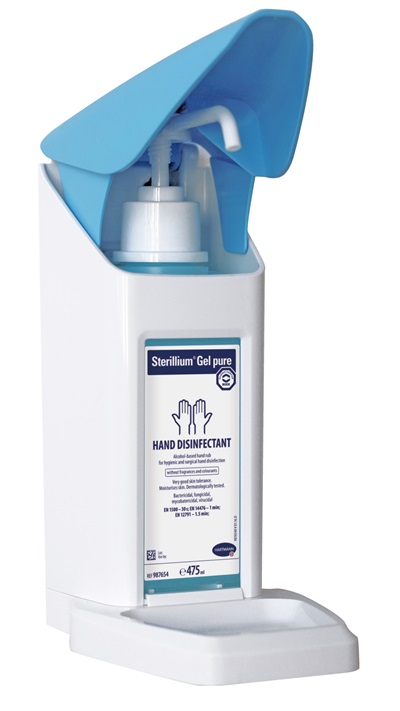 Single packshot Eurodispenser Safety plus with product