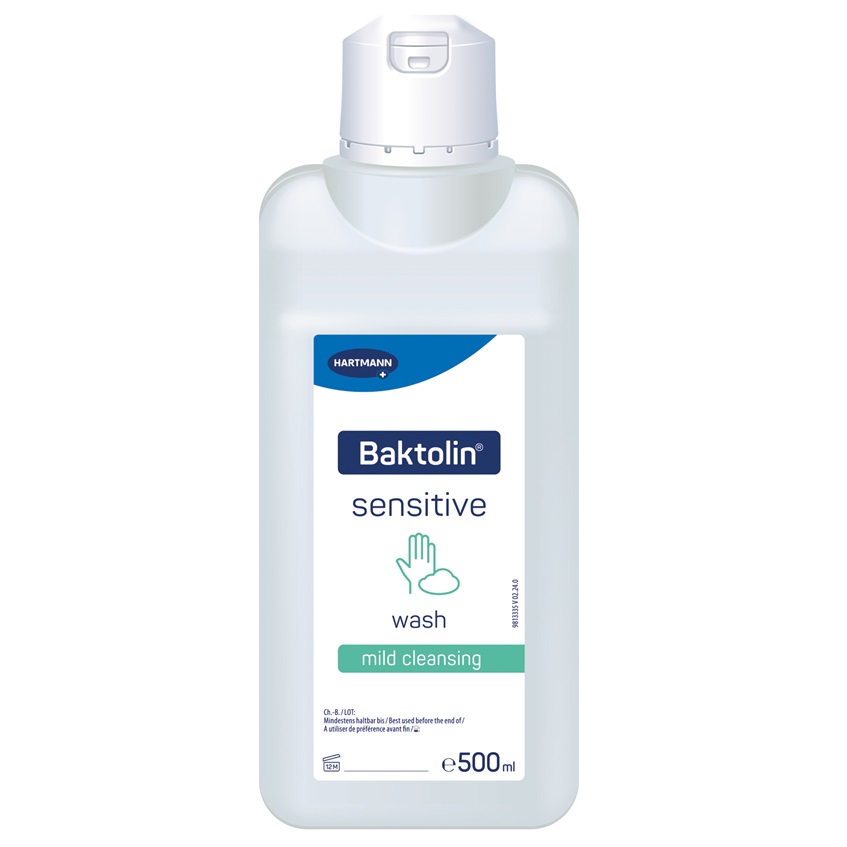 Single packshot Baktolin sensitive 500ml