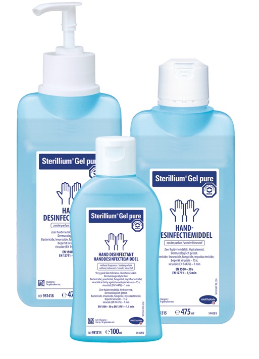 Group packshot Sterillium gel pure
