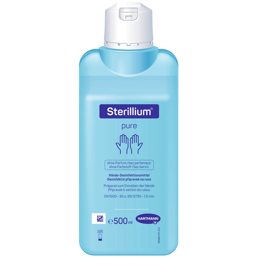 Single packshot Sterillium pure 500ml