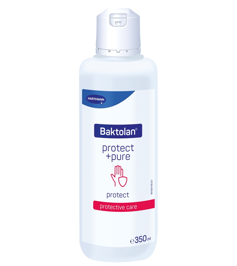 Single packshot Baktolan protect+ pure 350ml