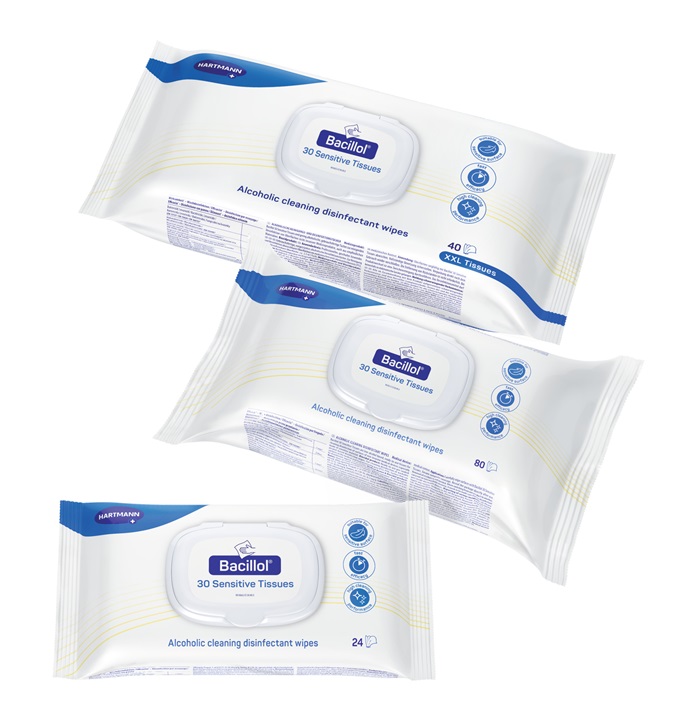 Group packshot Bacillol 30 Sensitive Tissues