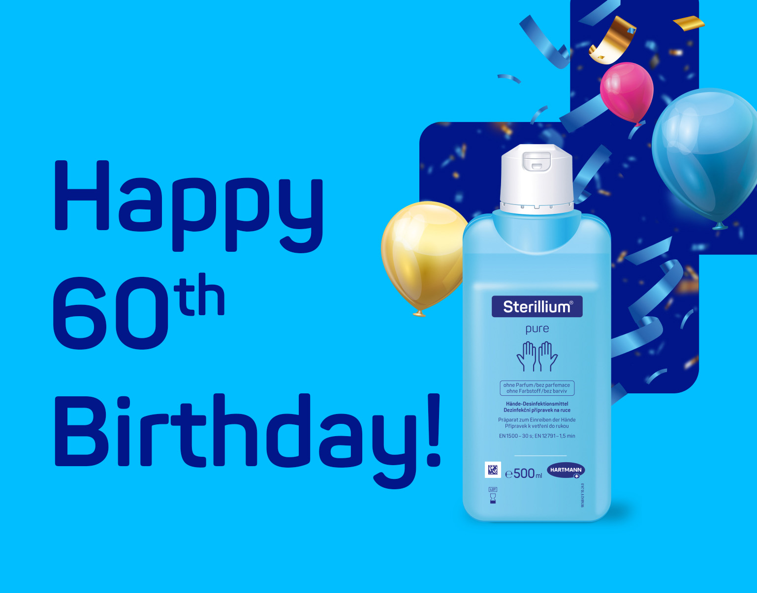 Happy 60th Birthday Sterillium®